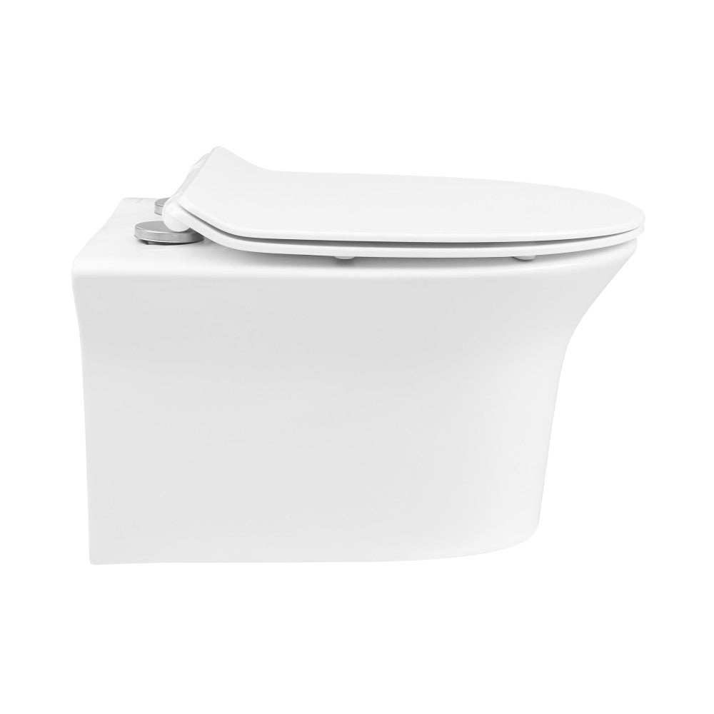 Swiss Madison Cascade Wall-Hung Elongated Toilet Bowl
