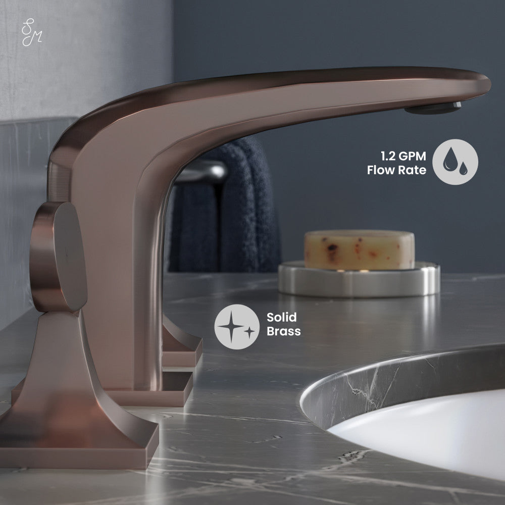 Swiss Madison Chateau 8 in. Widespread, 2-Handle, Bathroom Faucet in Oil Rubbed Bronze
