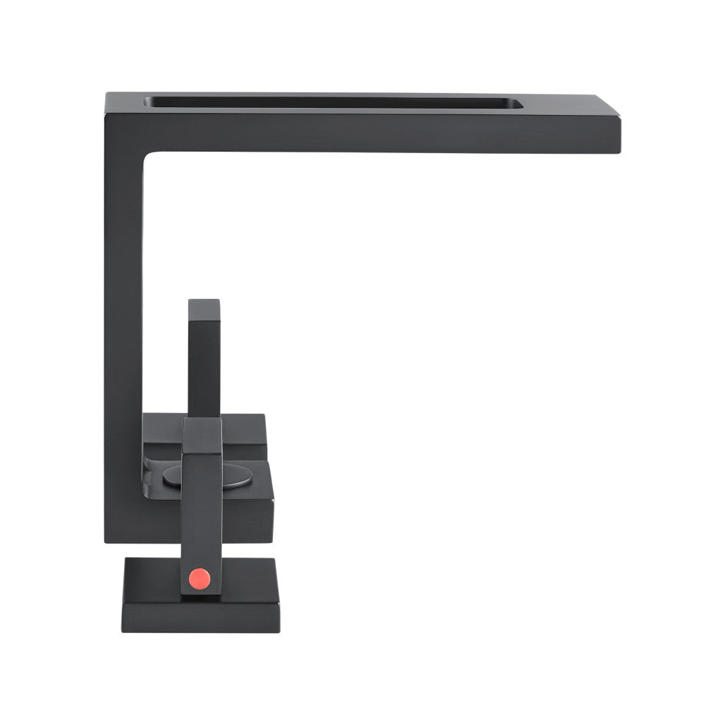 Swiss Madison Pierre Widespread, Double Handle, Bathroom Faucet in Matte Black