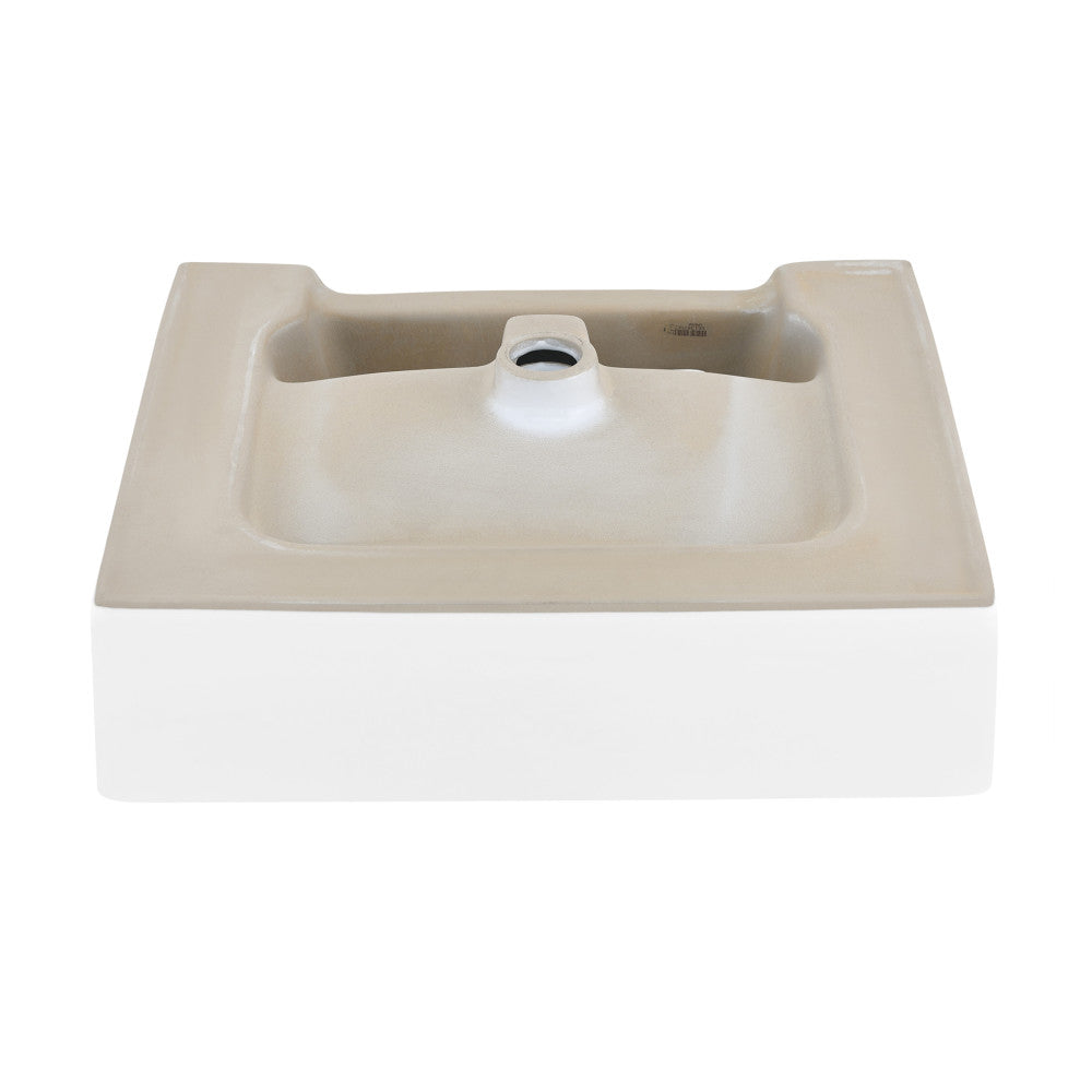 Swiss Madison Concorde 21" Two-Piece Wall-Mount Bathroom Sink