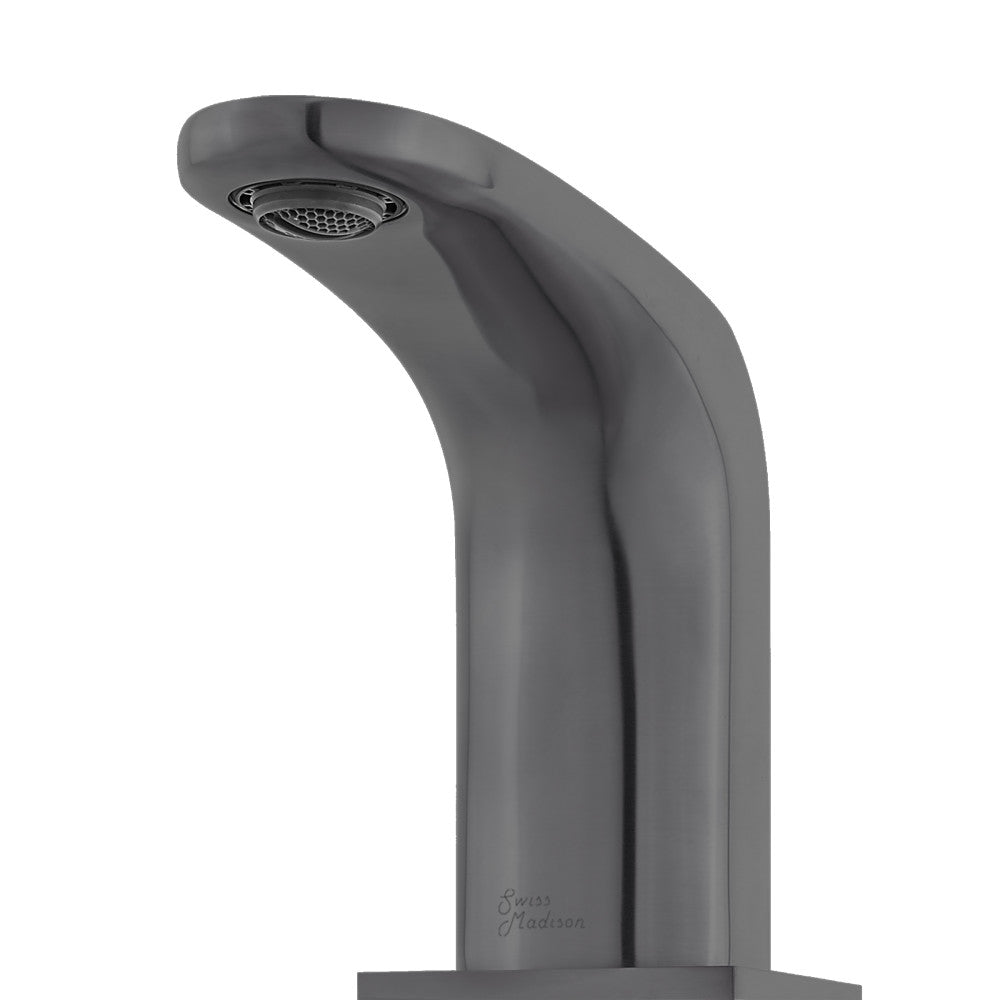 Swiss Madison Chateau 8 in. Widespread, 2-Handle, Bathroom Faucet in Gunmetal Grey