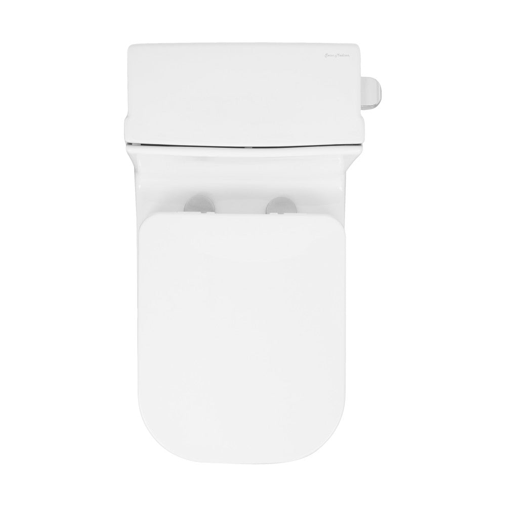 Swiss Madison Concorde One Piece Square Right Side Flush Handle Toilet 1.28 gpf