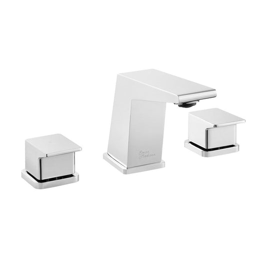 Swiss Madison Carre 8 in. Widespread, 2-Handle, Bathroom Faucet in Chrome