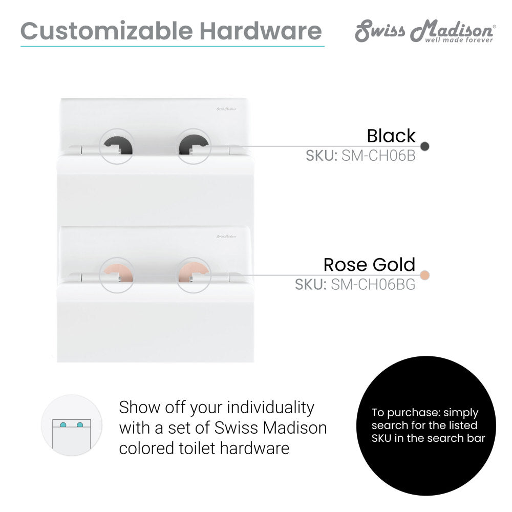 Swiss Madison St. Tropez Wall-Hung Toilet Bowl Only