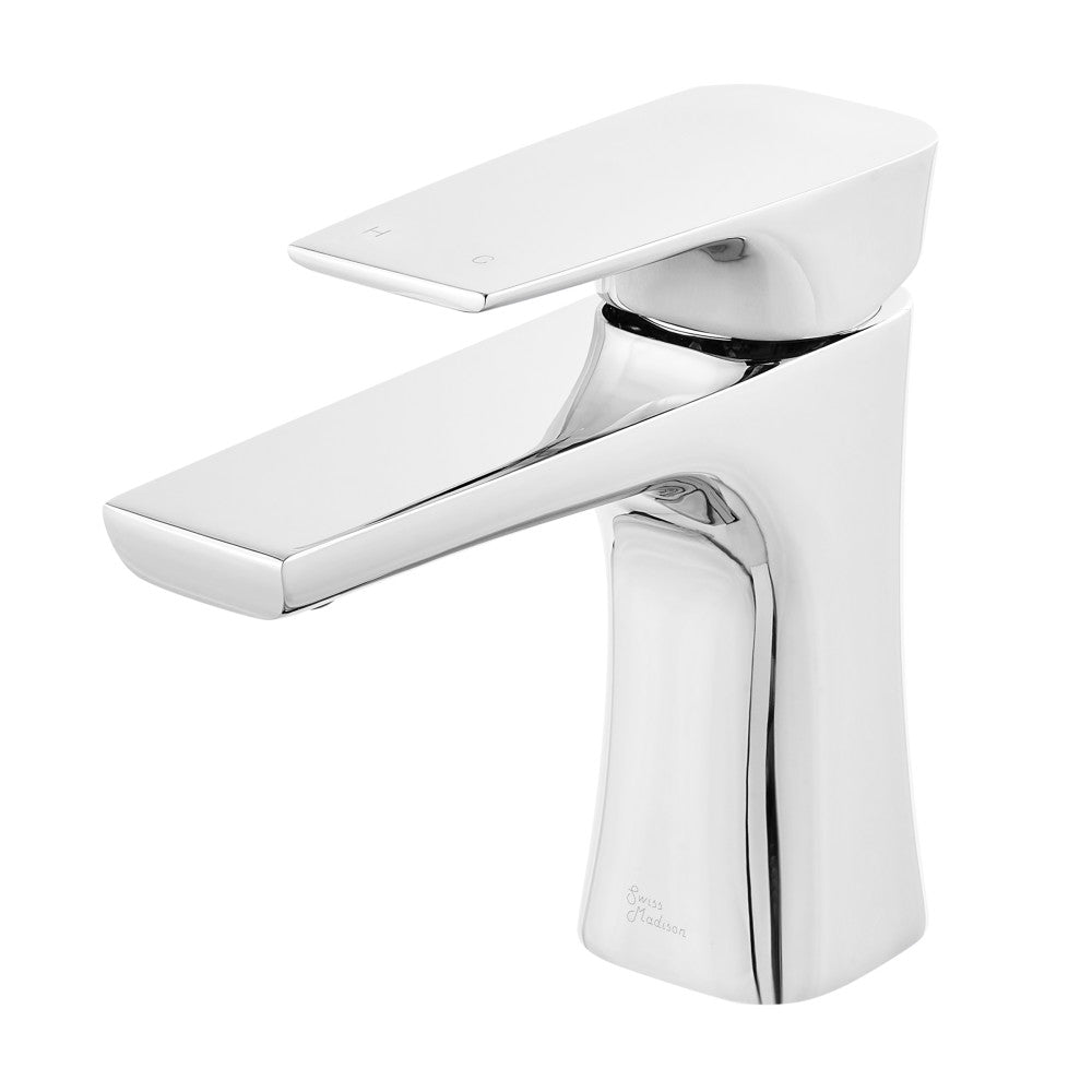 Swiss Madison Monaco Single Hole, Single-Handle, Bathroom Faucet in Chrome