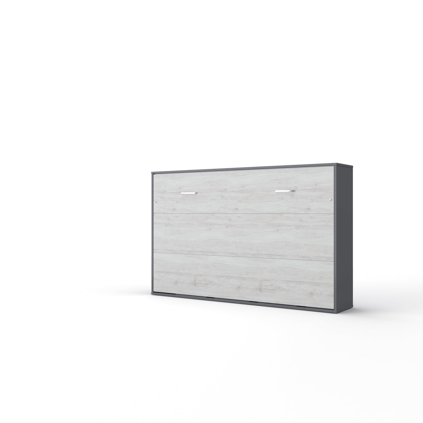 Maxima House Horizontal Murphy Bed INVENTO, European Full Size with mattress