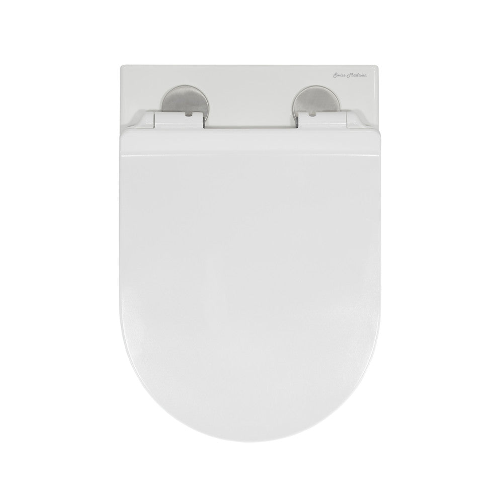 Swiss Madison Calice Wall-Hung Round Toilet Bowl