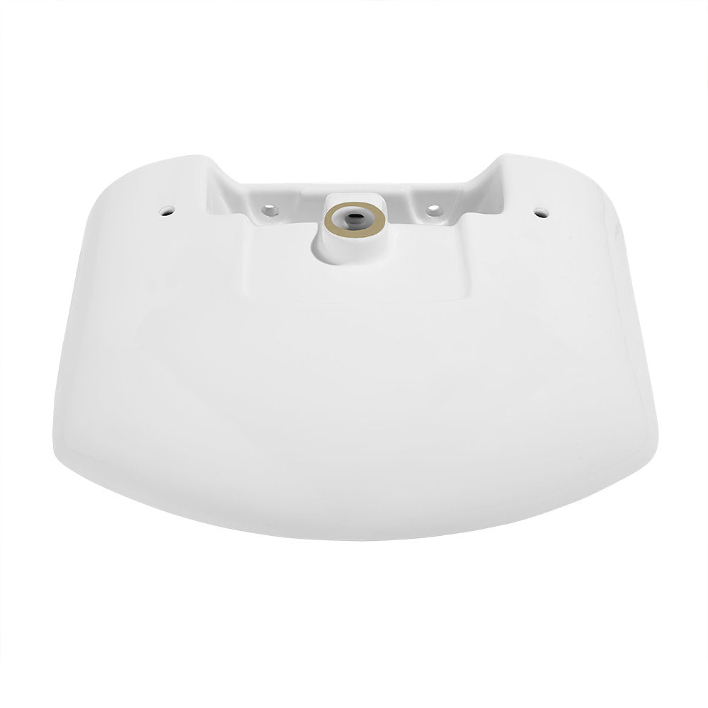 Swiss Madison Chateau Pedestal Bathroom Sink Round Single Faucet Hole