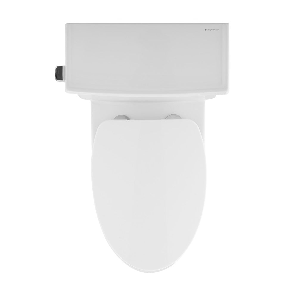 Swiss Madison Voltaire One-Piece Elongated Toilet Side Flush 1.28 gpf
