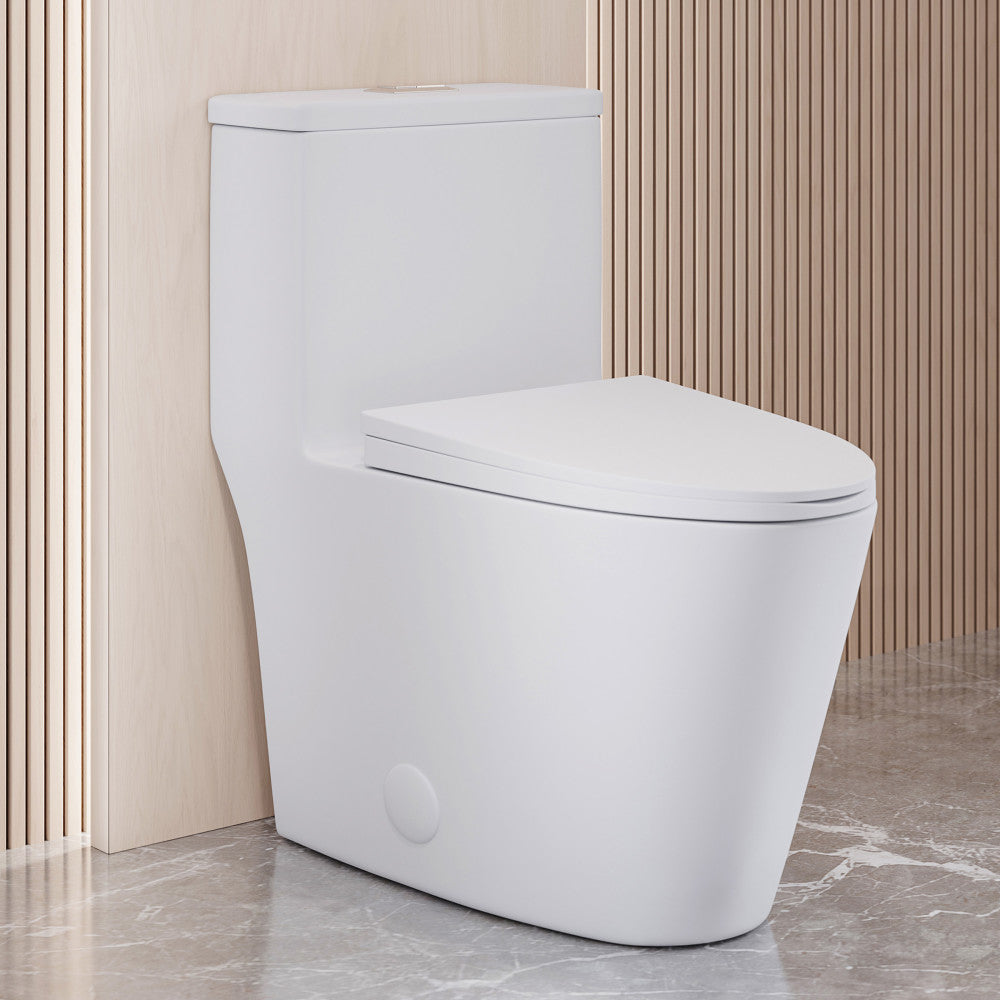 Swiss Madison Dreux One Piece Elongated Dual Flush Toilet with 0.95/1.26 GPF