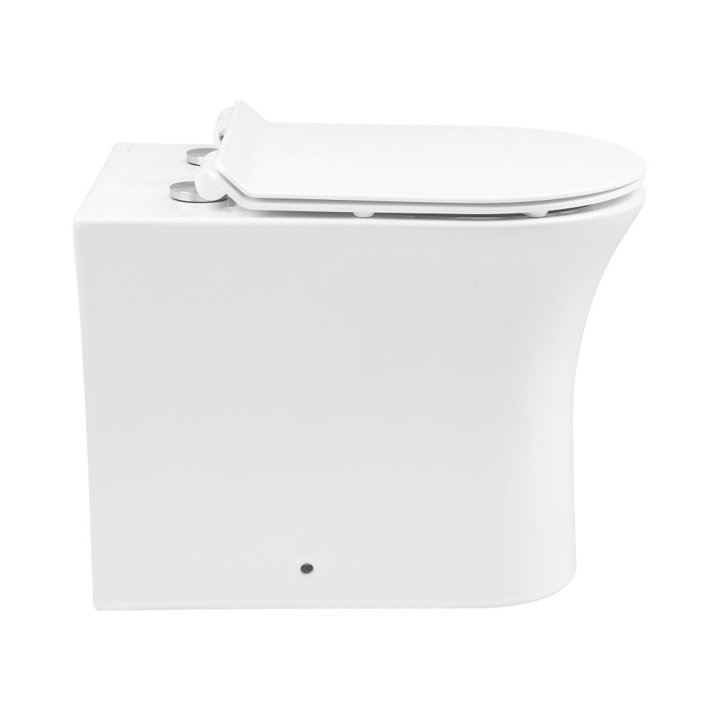 Swiss Madison Cascade Back-to-Wall Elongated Toilet Bowl