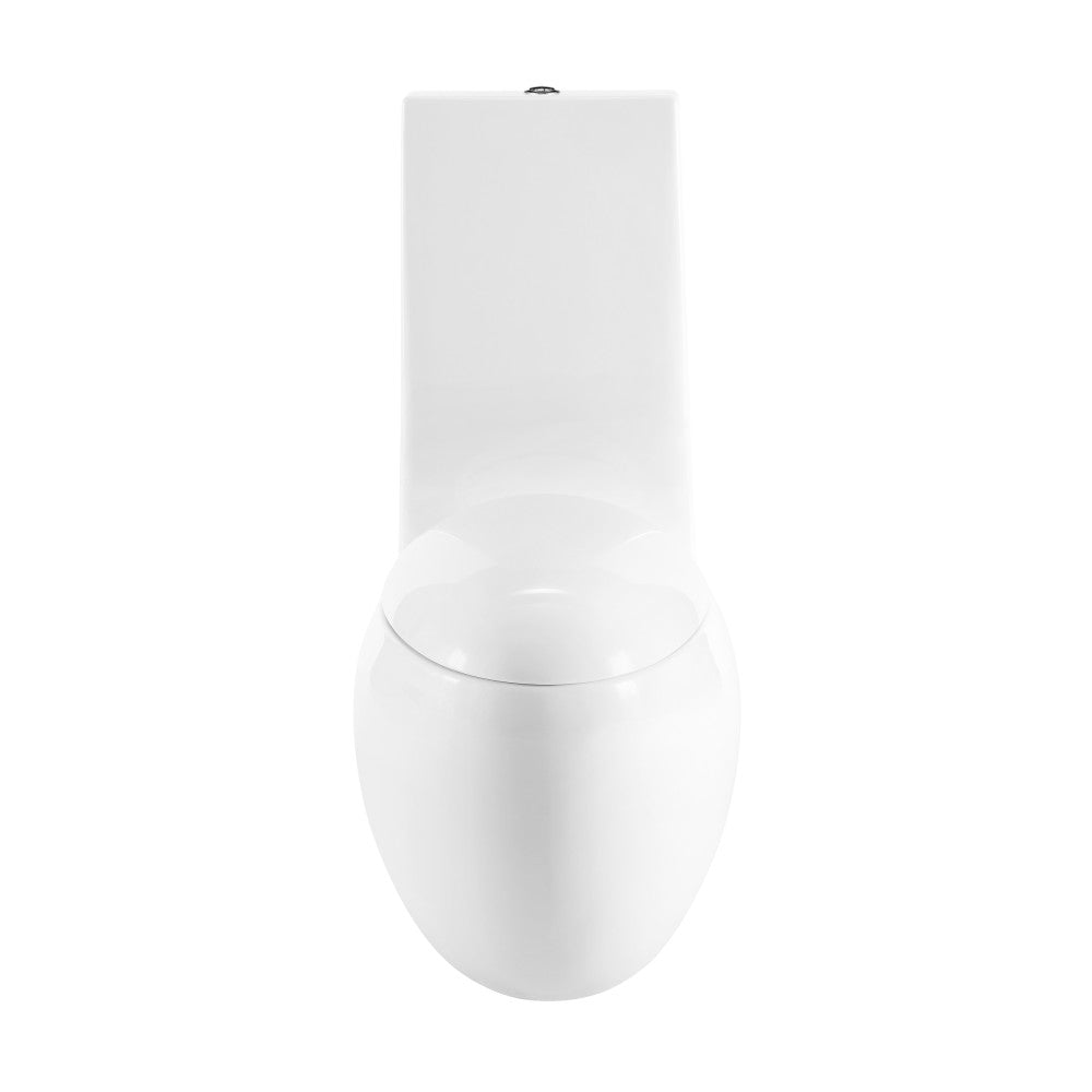 Swiss Madison Plaisir One-Piece Elongated Toilet Dual-Flush 1.1/1.6 gpf