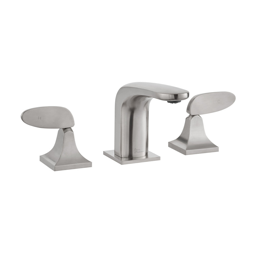 Swiss Madison Chateau 8 in. Widespread, 2-Handle, Bathroom Faucet in Brushed Nickel
