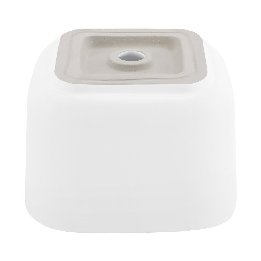 Swiss Madison Carre 14.5" Square Vessel Bathroom Sink