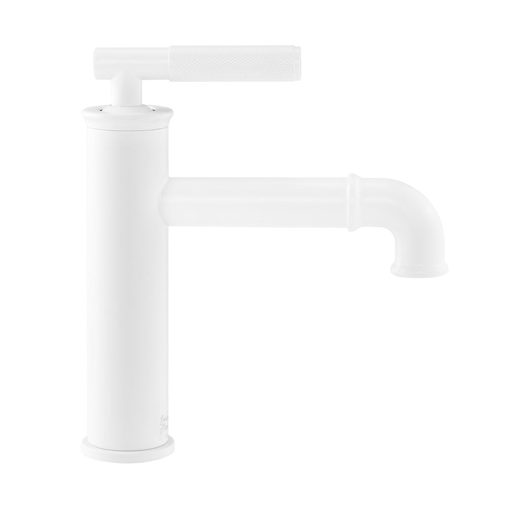 Swiss Madison Avallon Single Hole, Single-Handle Sleek, Bathroom Faucet in Matte White