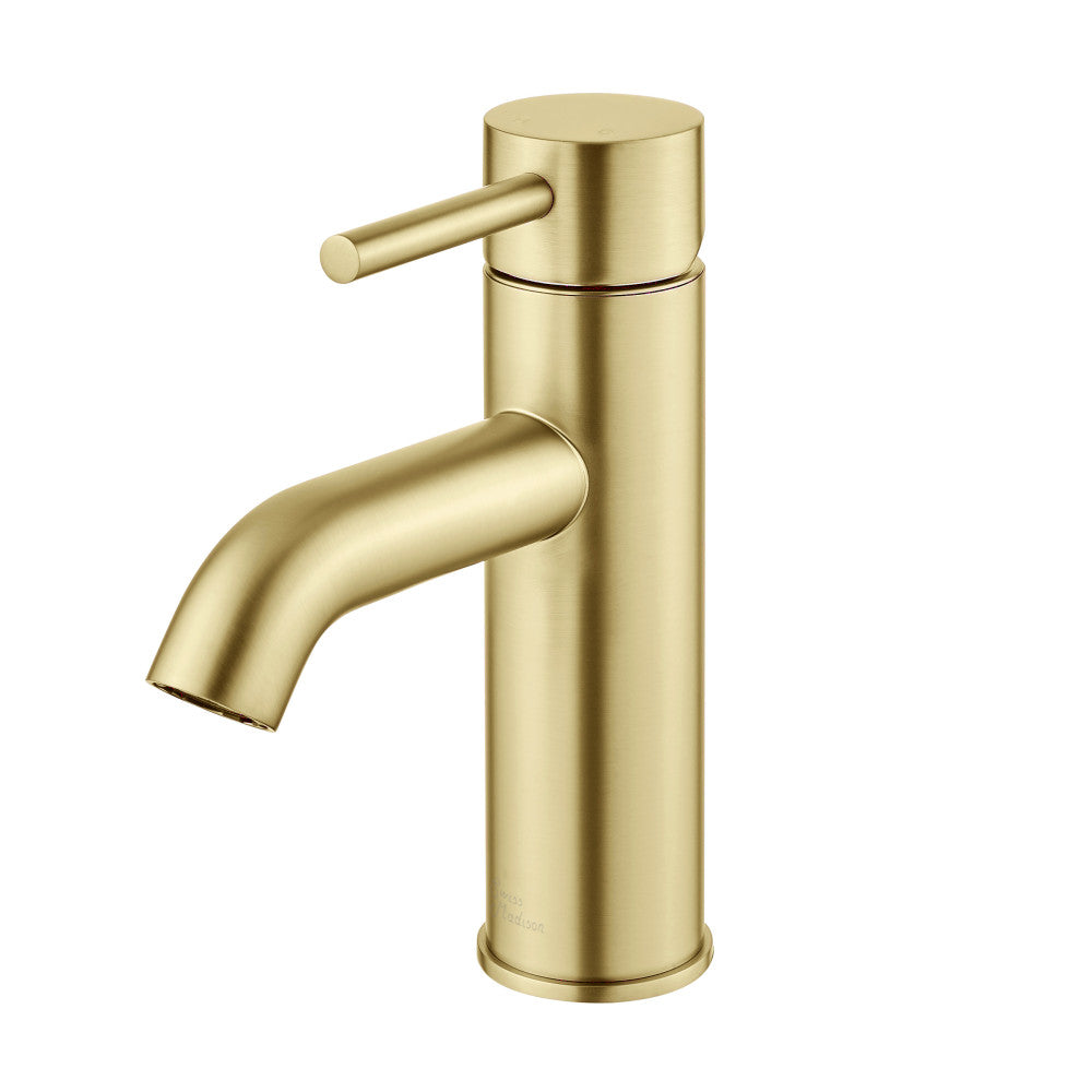 Swiss Madison Ivy Single Hole, Single-Handle, Bathroom Faucet in Brushed Gold