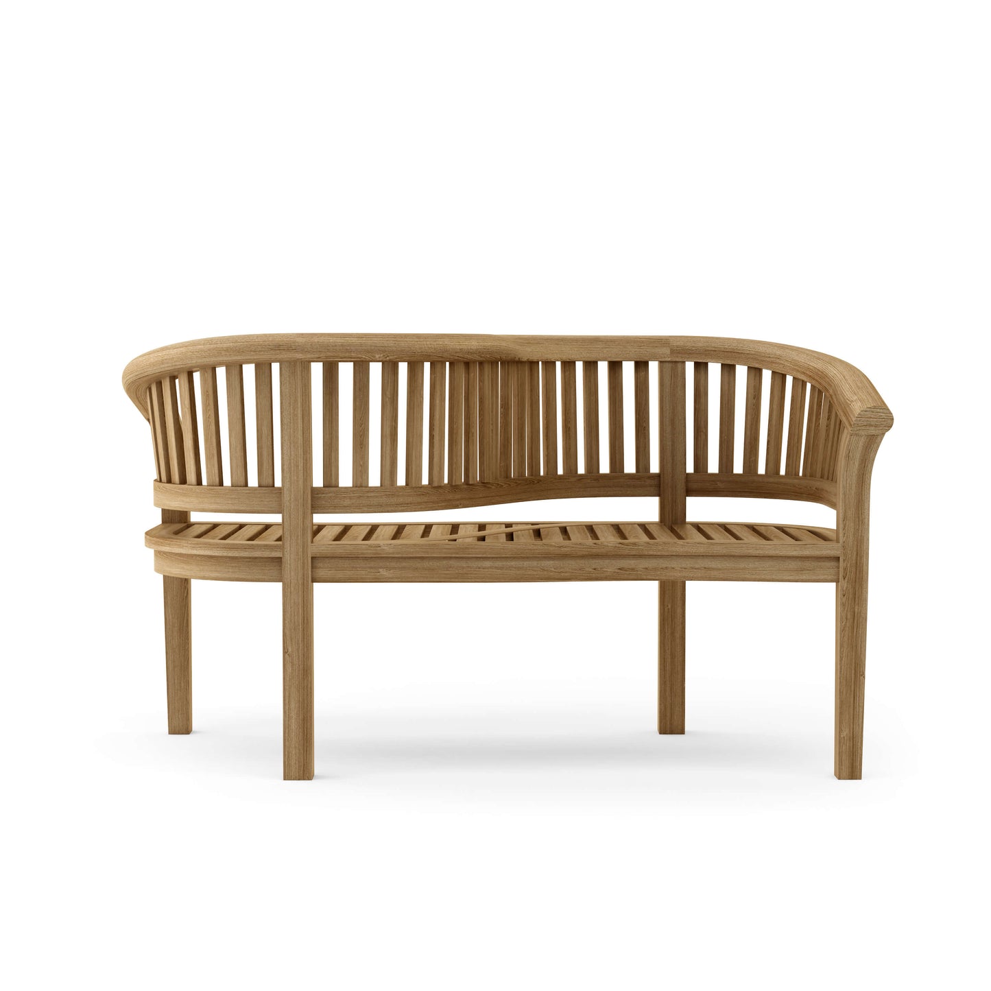 Anderson Teak Curve Love Seat 59"W 28"D 32"H