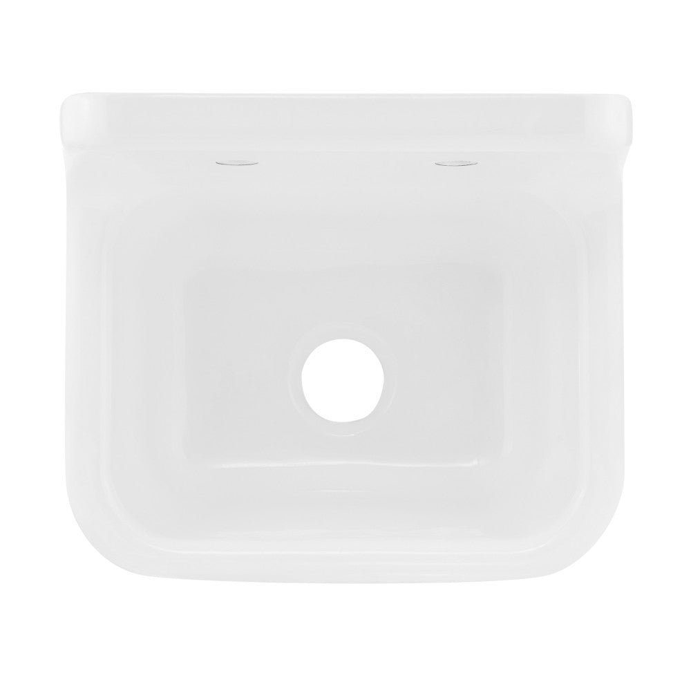 Swiss Madison Loire 22" Wall Hung Cast Iron Bathroom Sink