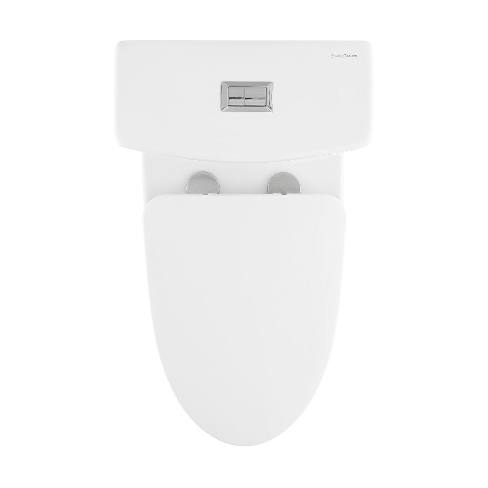 Swiss Madison Beau One-Piece Elongated Toilet Dual-Flush 1.1/1.6 gpf