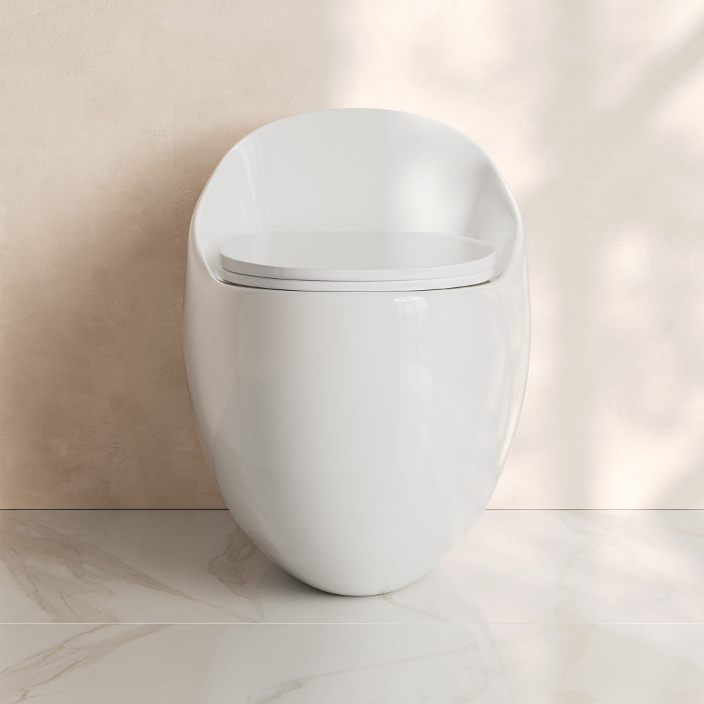 Swiss Madison Plaisir II One-Piece Elongated Toilet Top Flush 1.28 GPF