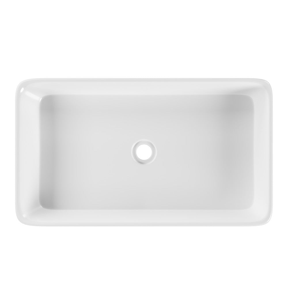 Swiss Madison Adour 25'' Vessel Sink in White