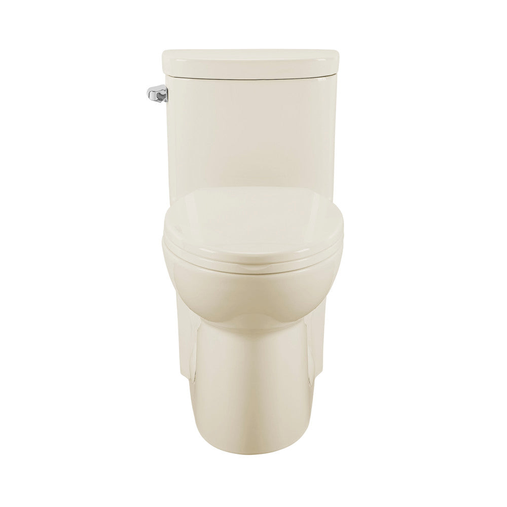 Swiss Madison Sublime One-Piece Elongated Left Side Flush Handle Toilet in Bisque 1.28 gpf