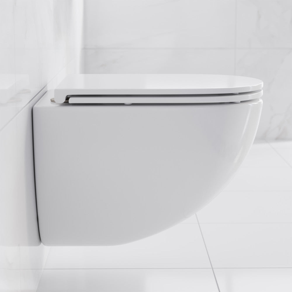 Swiss Madison St. Tropez Wall-Hung Toilet Bowl Only