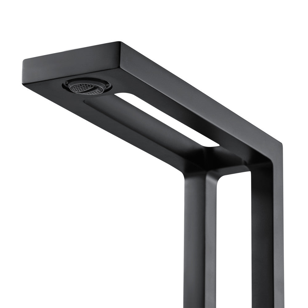 Swiss Madison Pierre Widespread, Double Handle, Bathroom Faucet in Matte Black