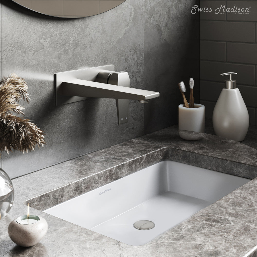 Swiss Madison Voltaire 21 Rectangular Under-Mount Bathroom Sink