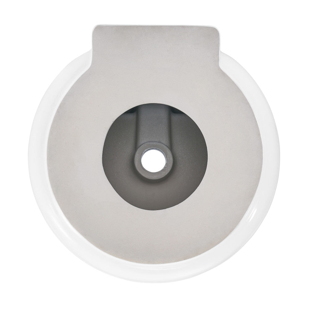 Swiss Madison Monaco 18" Round Wall-Mount Bathroom Sink