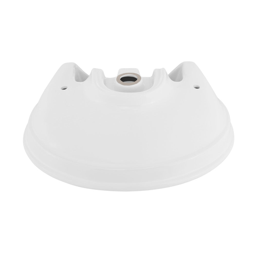 Swiss Madison Santorini Two-Piece Pedestal Sink