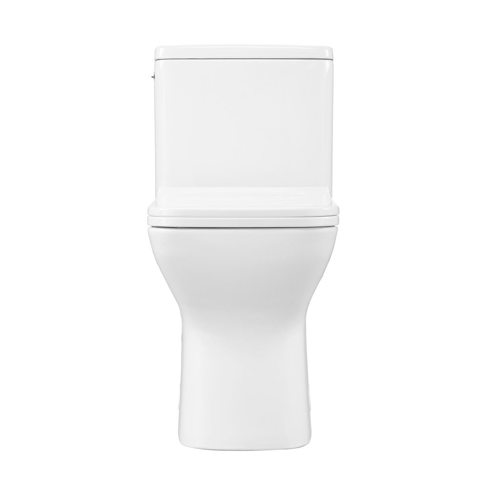 Swiss Madison Carre One-Piece Square Toilet Dual-Flush 1.1/1.6 gpf, Touchless