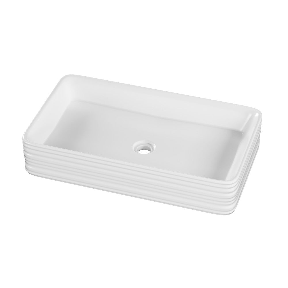Swiss Madison Adour 25'' Vessel Sink in White