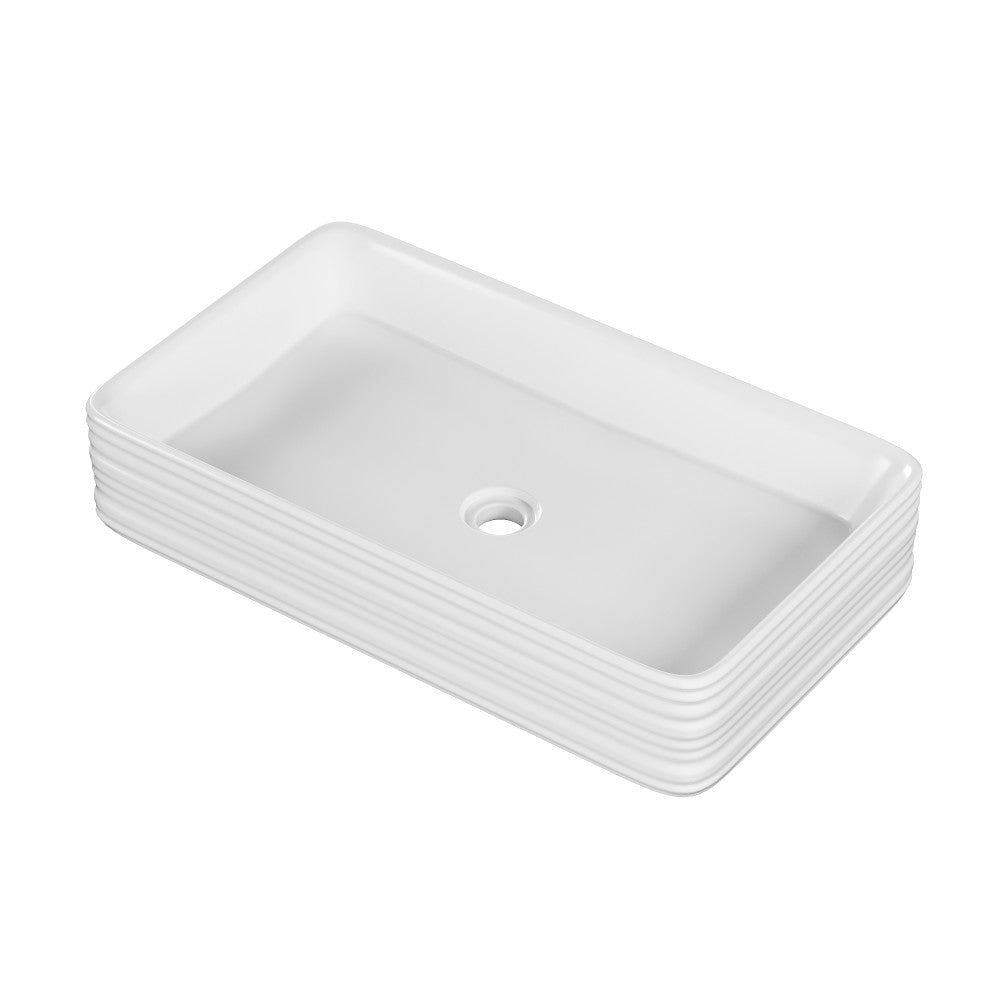 Swiss Madison Adour 25'' Vessel Sink in White