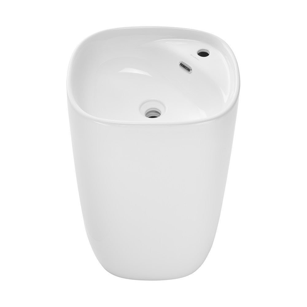 Swiss Madison Ivy One Piece Pedestal Sink