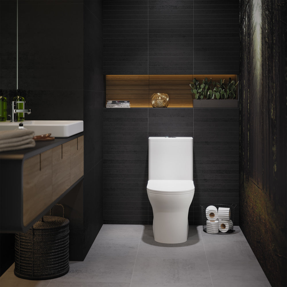 Swiss Madison Burdon One-Piece Elongated Toilet Vortex Dual-Flush 1.1/1.6 gpf