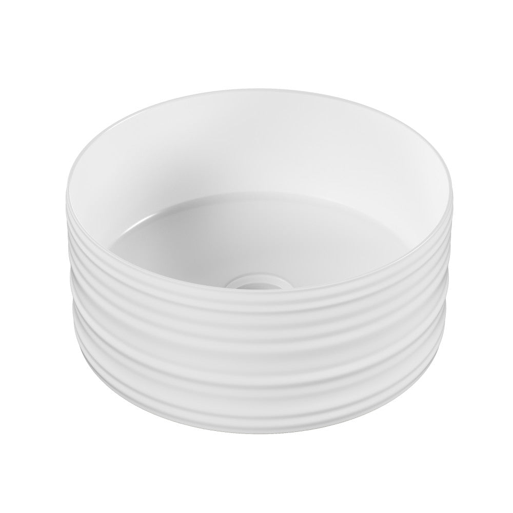 Swiss Madison Adour 16'' Vessels Sink in White