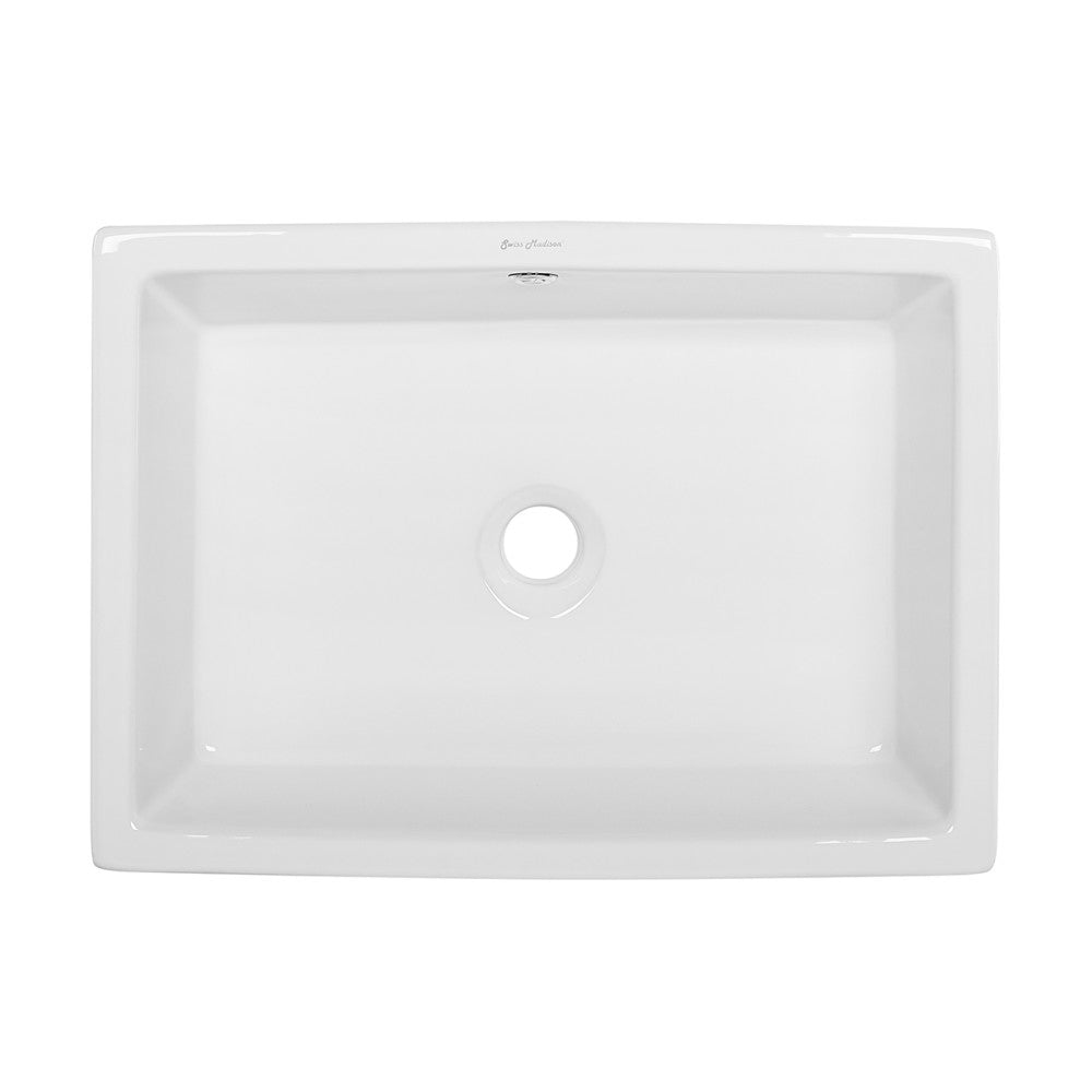 Swiss Madison Voltaire 17 Rectangle Ceramic Vessel Sink