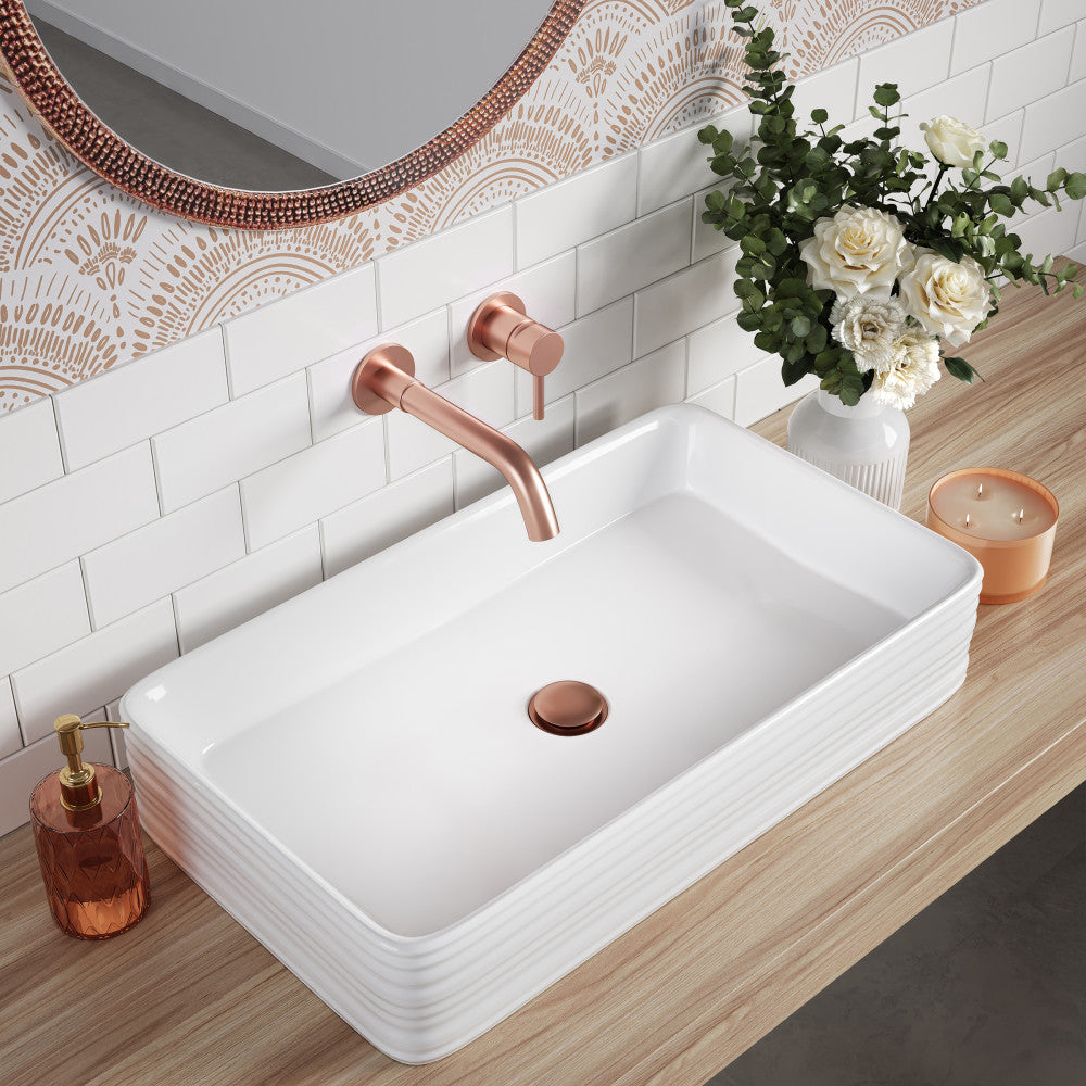 Swiss Madison Adour 25'' Vessel Sink in White