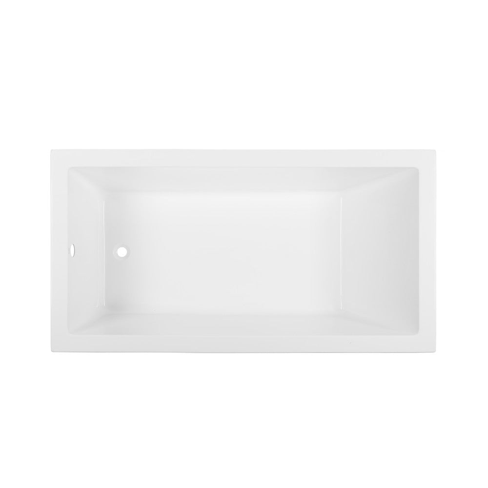 Swiss Madison Voltaire 66" x 36" Reversible Drain Drop-In Bathtub