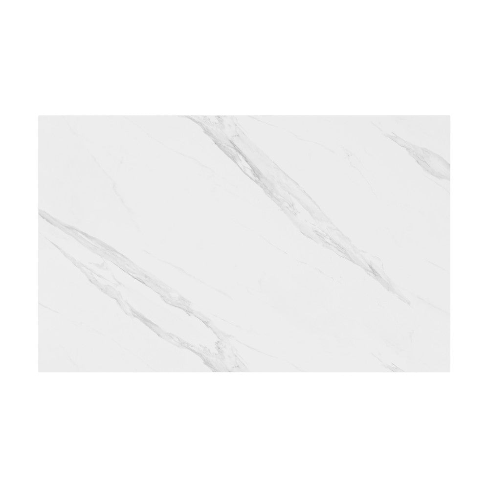 Swiss Madison Monaco 36" Floating Bathroom Shelf in White Marble (SM-VS252)