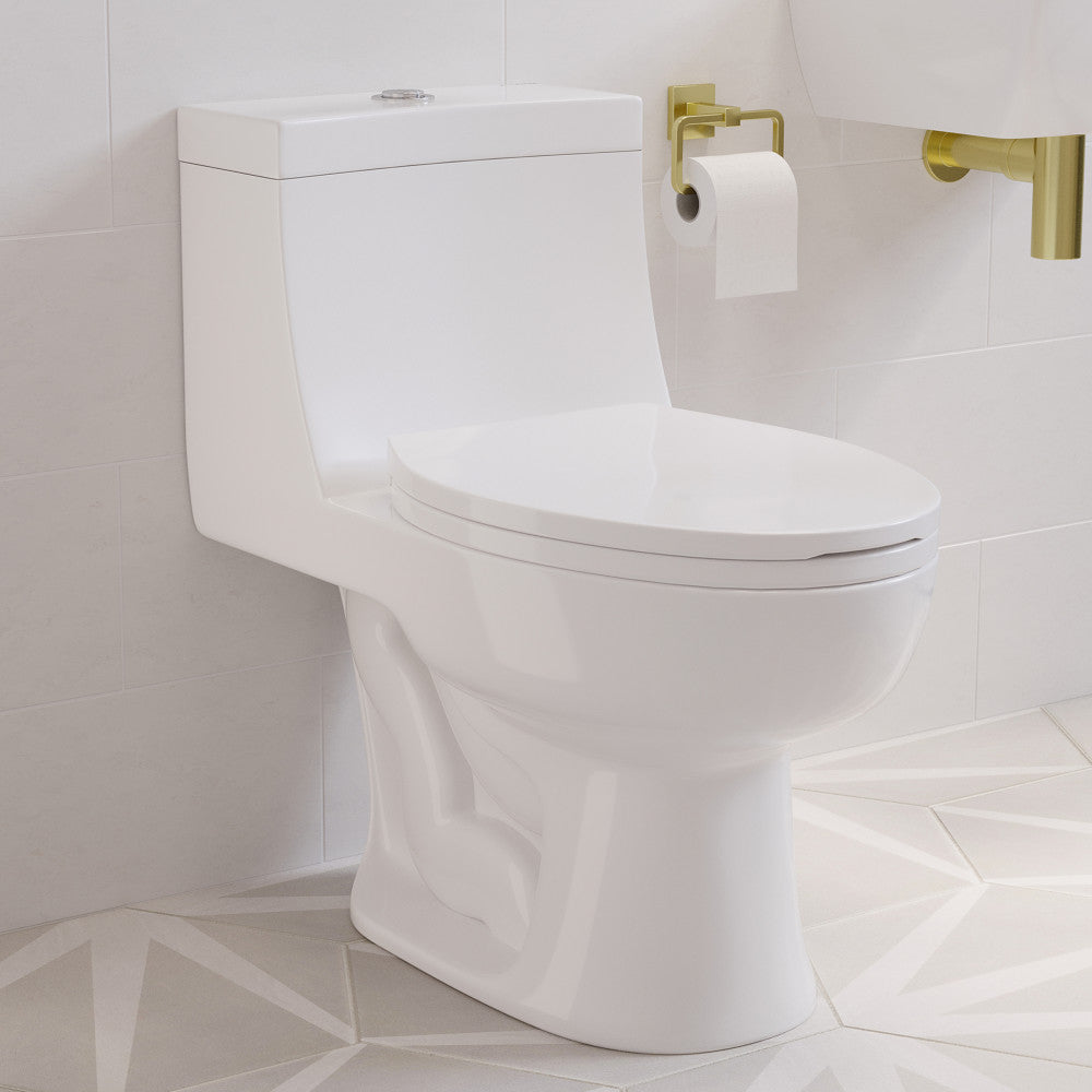 Swiss Madison Avallon One-Piece Elongated Dual Flush-Toilet 1.1/1.6 gpf