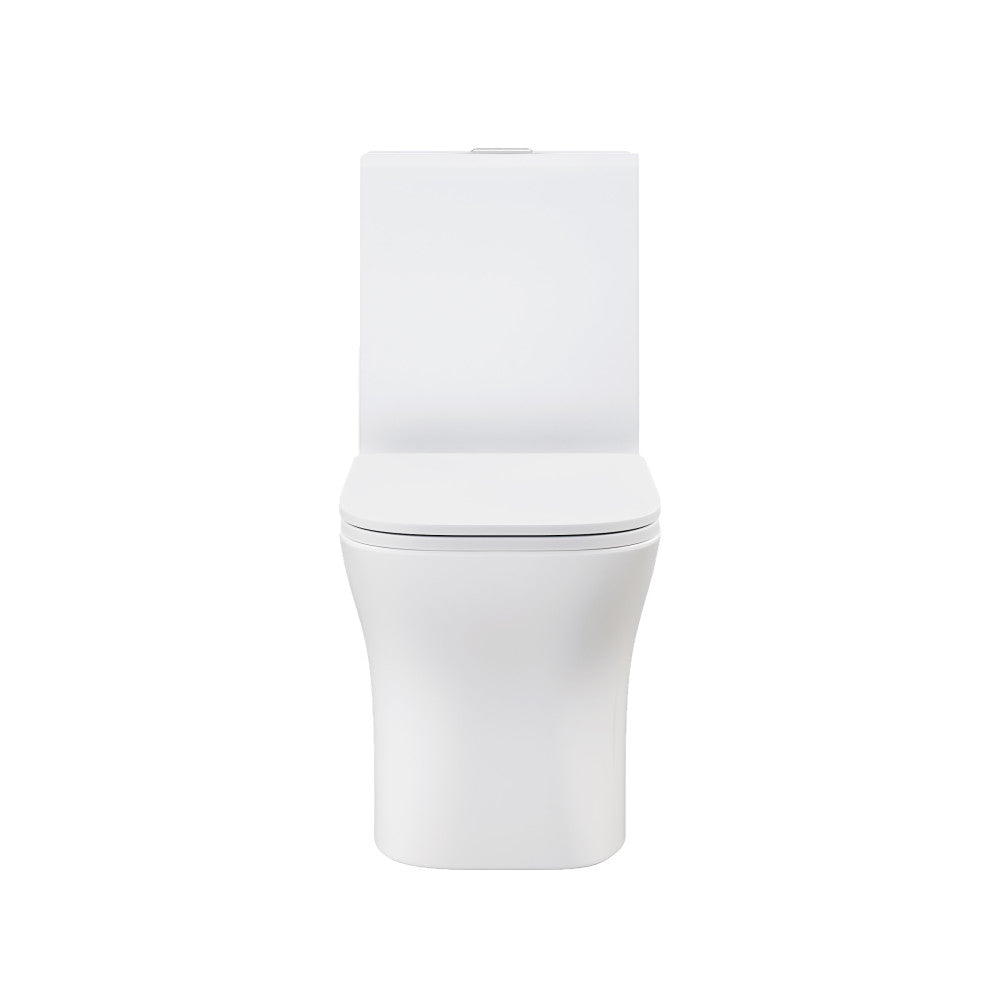 Swiss Madison Concorde One Piece Square Toilet Dual Flush 1.1/1.6 gpf in Matte White