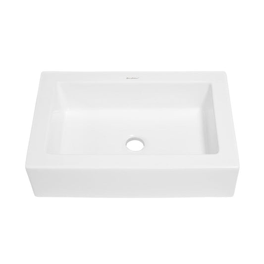Swiss Madison Voltaire Ceramic Rectangle Vessel Sink