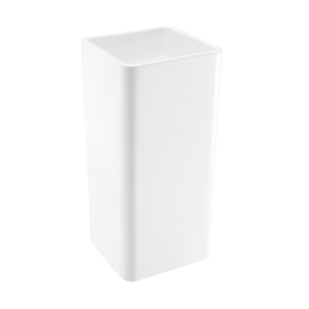 Swiss Madison Claire One-Piece Pedestal Sink