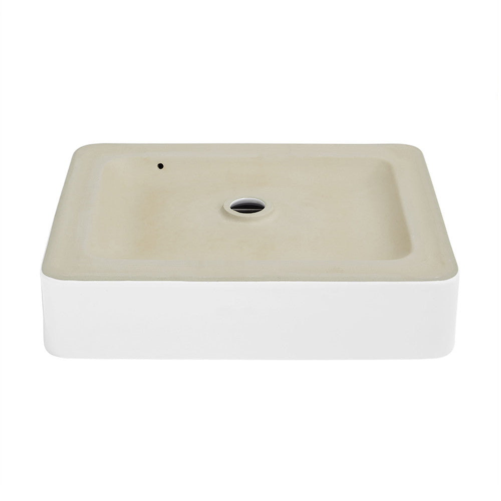 Swiss Madison Concorde Rectangle Ceramic Vessel Sink