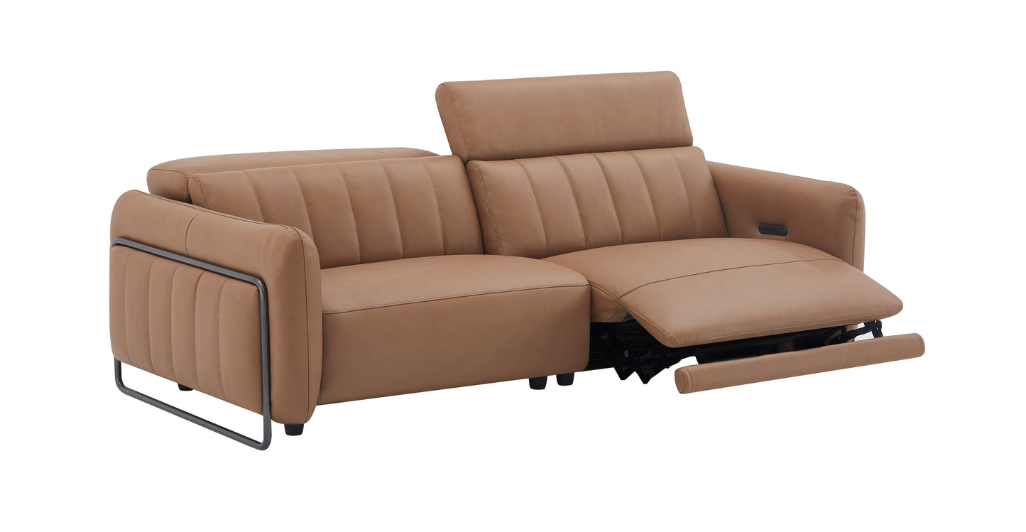 J&M Furniture President Cognag Sofa