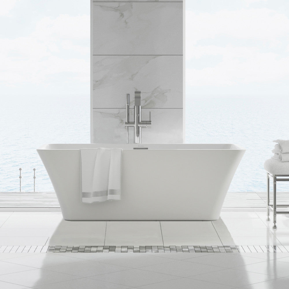 Swiss Madison St. Tropez 60" Freestanding Bathtub