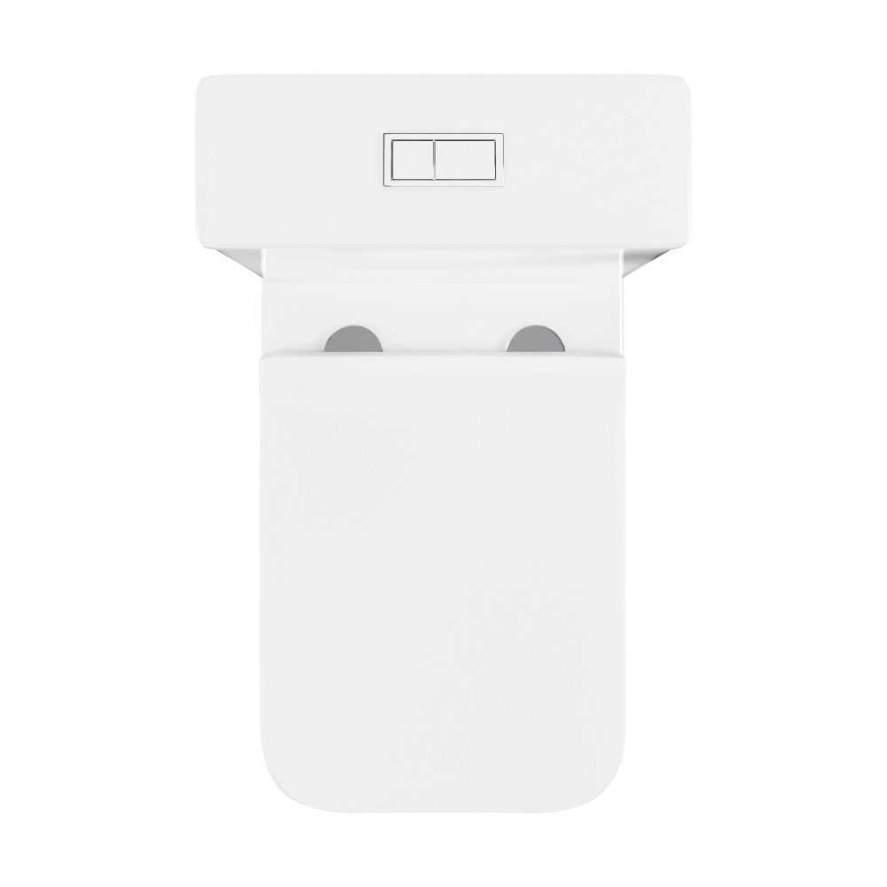Swiss Madison Rivoli Two-Piece Square Toilet Dual-Flush 1.1/1.6 gpf