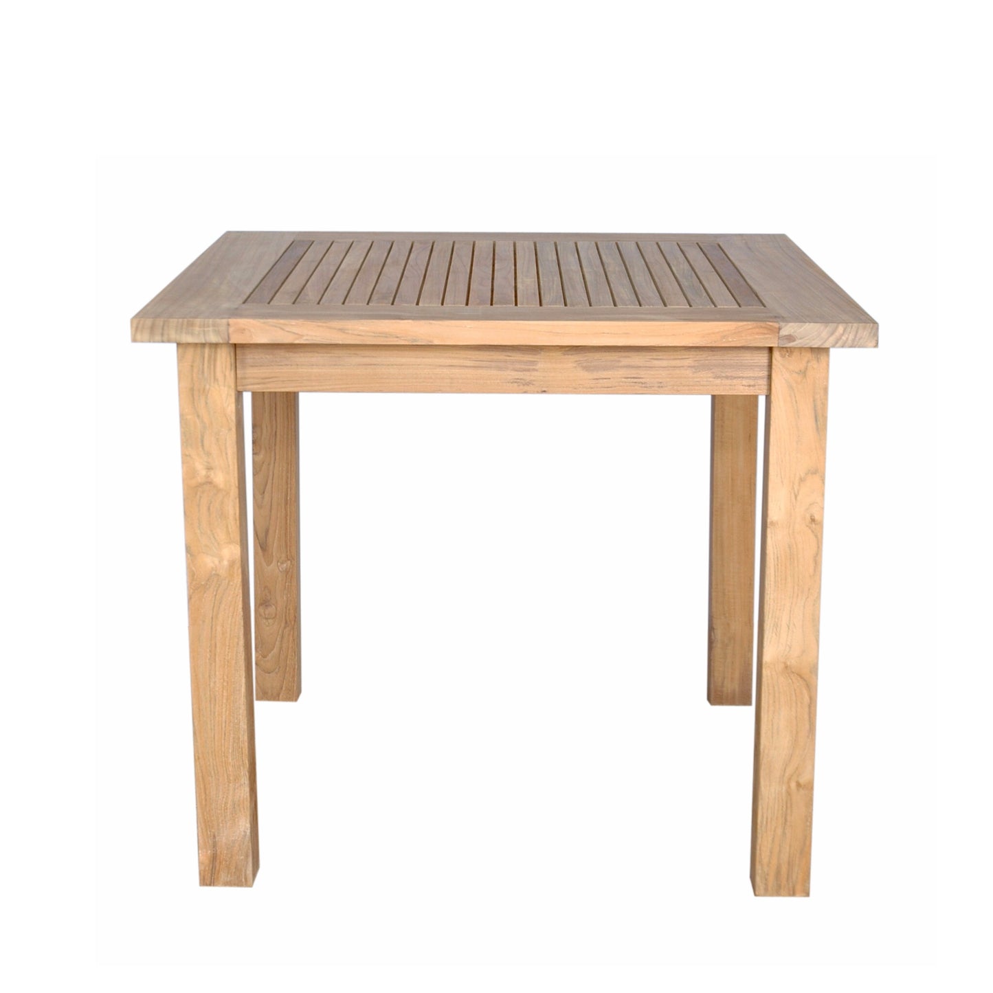Anderson Teak Bahama 35" Square Table Small Slats